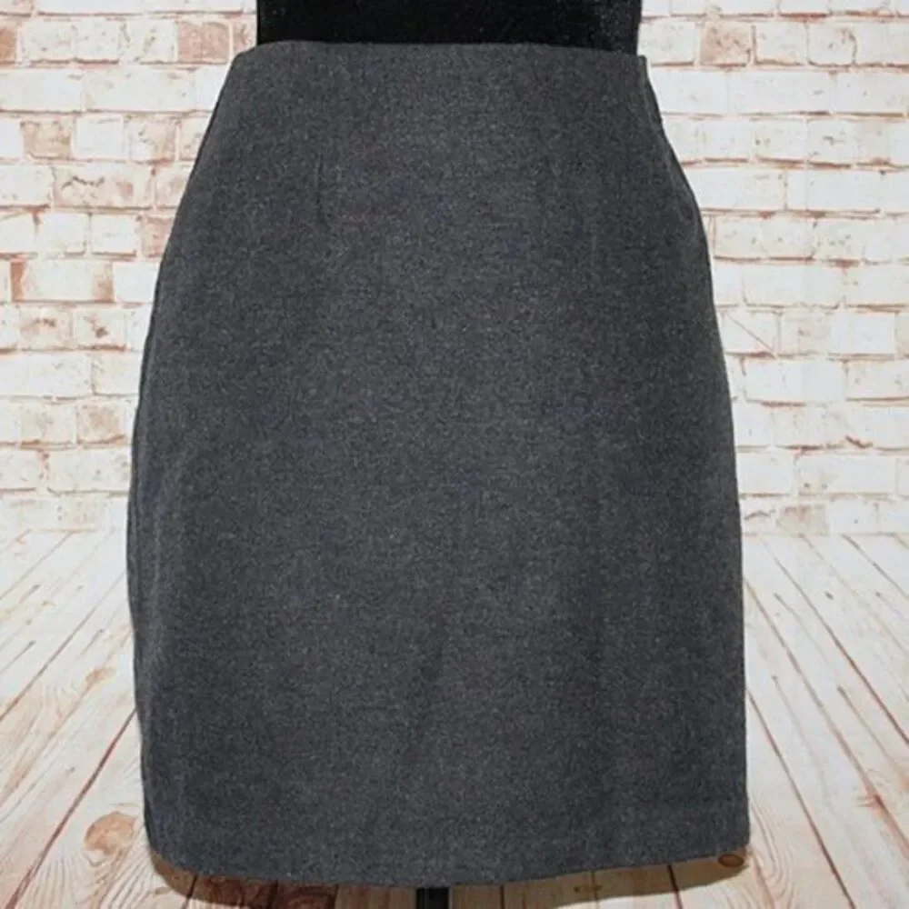 Old Navy Gray Wool Blend Skirt Size 6